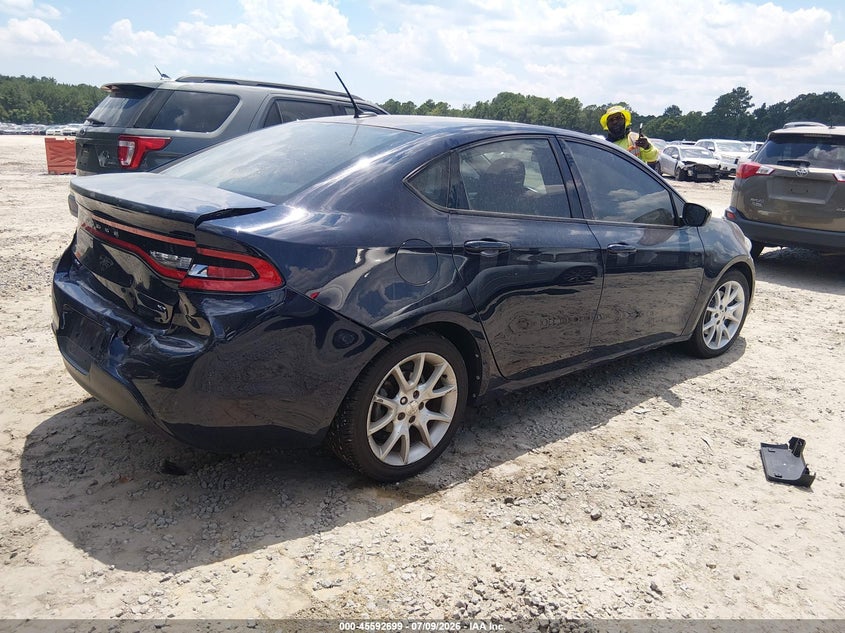 Vin: 1c3cdfbaxdd194615, lot: 46091077, dodge dart sxt 20134