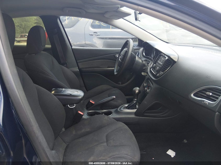 DODGE DART 2013 VIN 1C3CDFBAXDD194615
