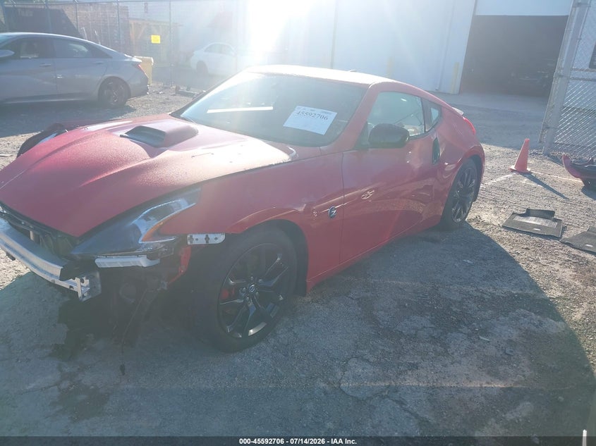 Vin: jn1az4eh1jm571056, lot: 46091083, nissan 370z 20182