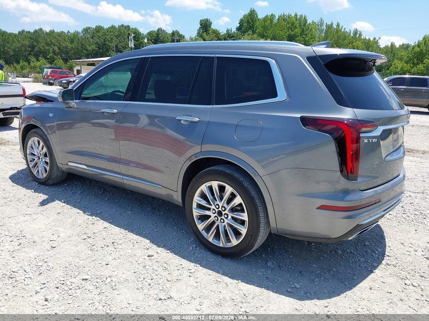 Vin: 1gykpcrs5lz101118, lot: 46091089, cadillac xt6 fwd premium luxury 20203