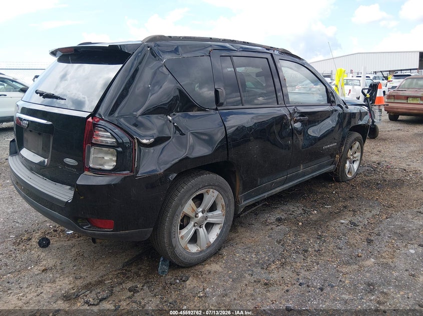 Vin: 1c4njceb7fd401416, lot: 46091139, jeep compass latitude 20154