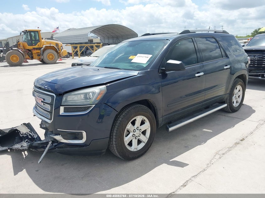 Vin: 1gkkrned2gj336491, lot: 46091145, gmc acadia sle-1 20162