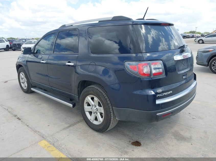 Vin: 1gkkrned2gj336491, lot: 46091145, gmc acadia sle-1 20163