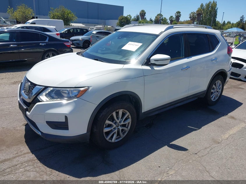 2019 Nissan Rogue, Right Rear, IAAI, VIN KNMAT2MVXKP536199 — photo 2