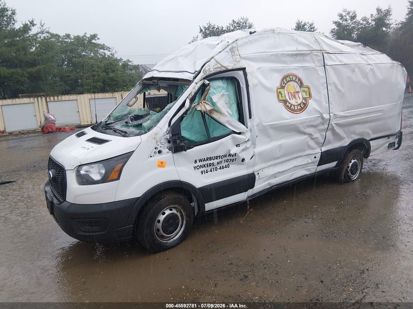 Vin: 1ftbw3x83rka65270, lot: 46091158, ford transit-350 cargo van 20242