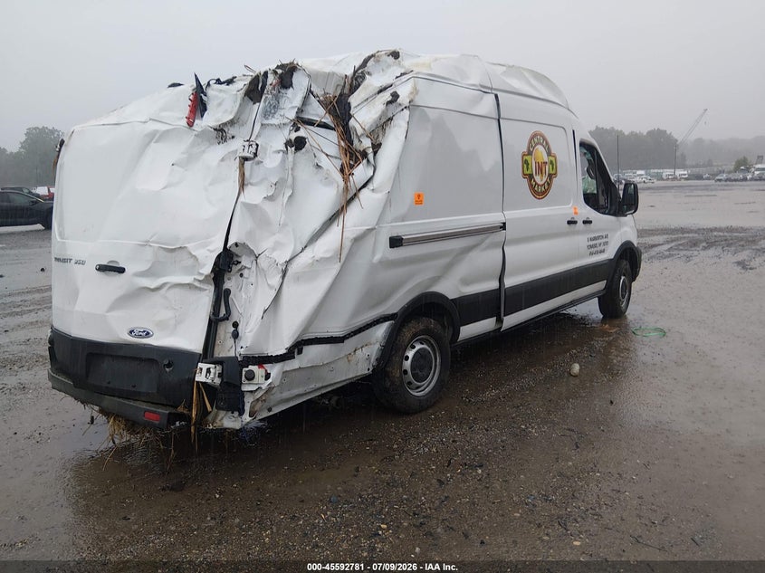Vin: 1ftbw3x83rka65270, lot: 46091158, ford transit-350 cargo van 20244