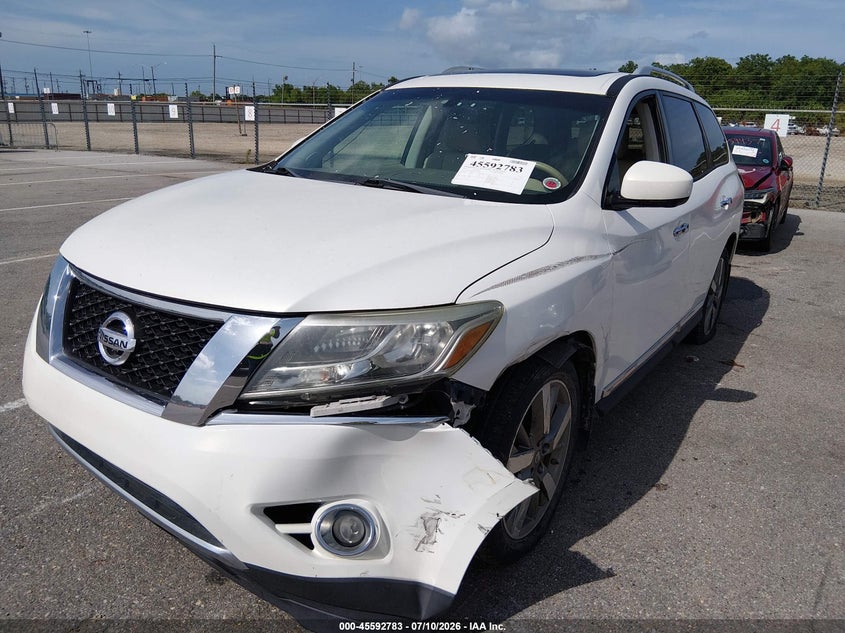 2014 NISSAN PATHFINDER SPORT UTILITY VEHICLE 3.5L V-6 DOHC, VVT, 260HP