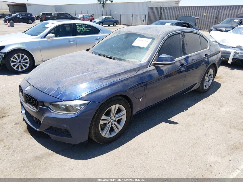 Vin: wba8e1c56ja758497, lot: 46091188, bmw 330e iperformance 20182