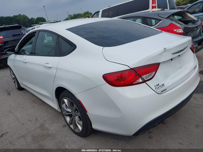 2015 CHRYSLER 200 auction photo 3