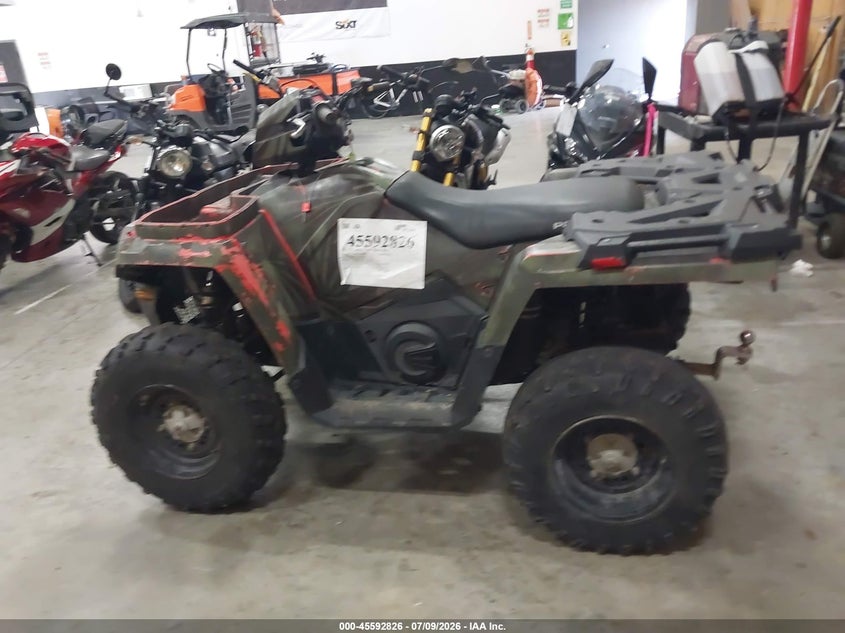 2019 Polaris Sportsman 450 H.o. Eps VIN: 4XASEE509KA619863 Lot: 45592826