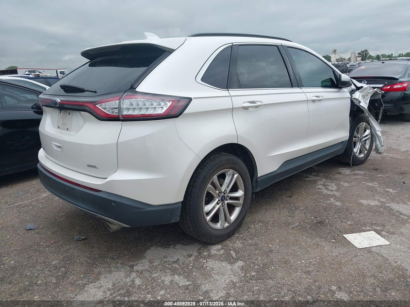 Vin: 2fmpk3j80gbc06244, lot: 46091205, ford edge sel 20164