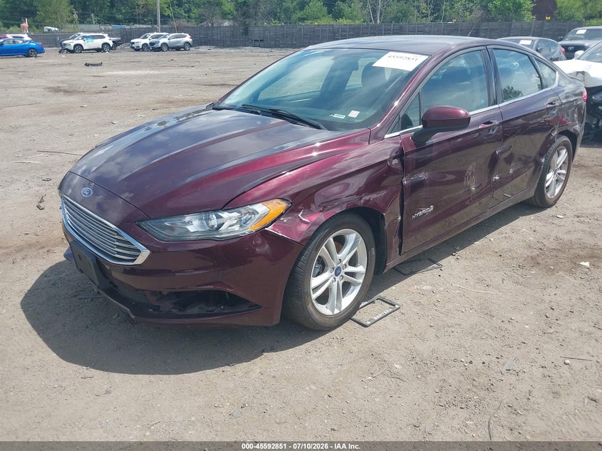 2018 FORD FUSION SEDAN 2.0L I-4 DOHC, VVT, 141HP