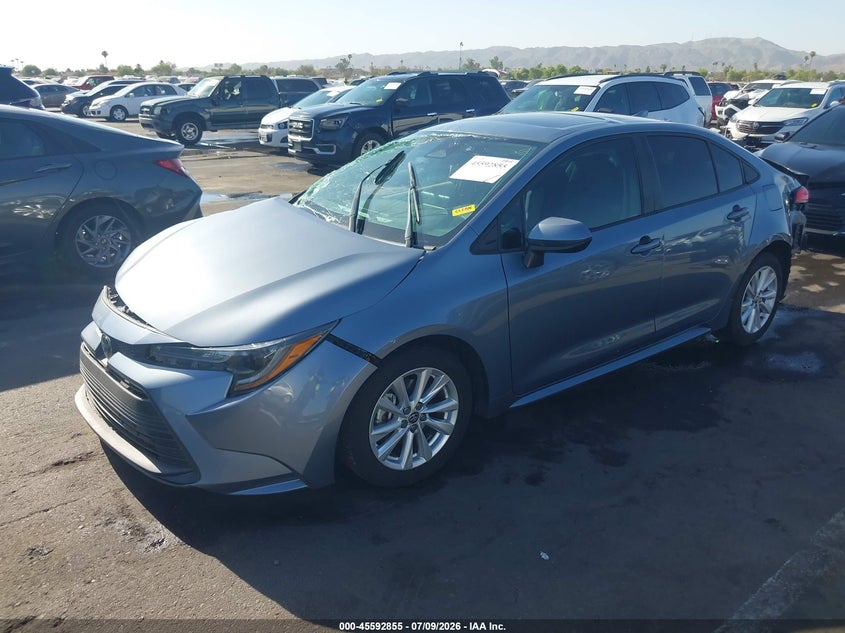 2024 Toyota Corolla, Right Rear, IAAI, VIN 5YFB4MDE0RP161199 — photo 2