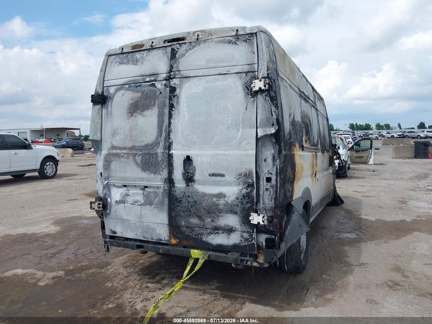 Vin: 3c6urvjg2he543523, lot: 46091246, ram promaster 3500 cargo van high roof 159 wb ext 20174