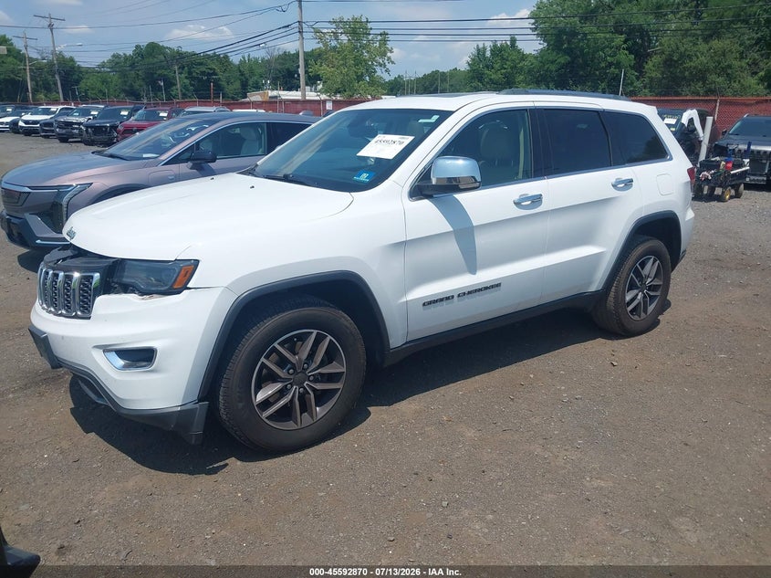 2020 JEEP GRAND CHEROKEE auction photo 2