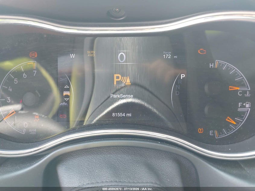 2020 JEEP GRAND CHEROKEE auction photo 7