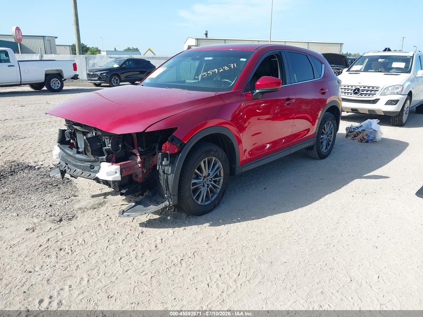 Vin: jm3kfacl6h0174760, lot: 46091248, mazda cx-5 touring 20172