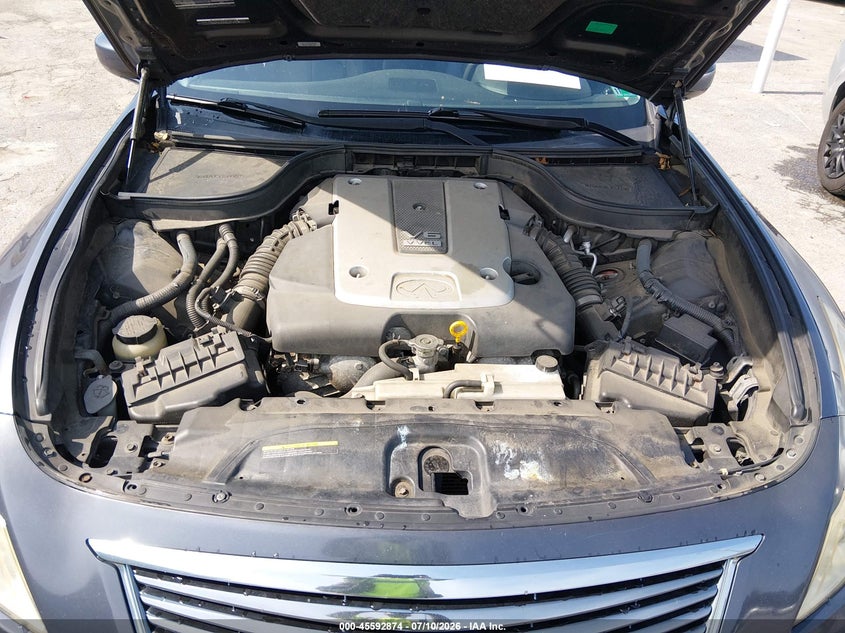 2012 Infiniti G37X VIN: JN1CV6AR8CM970581 Lot: 45592874