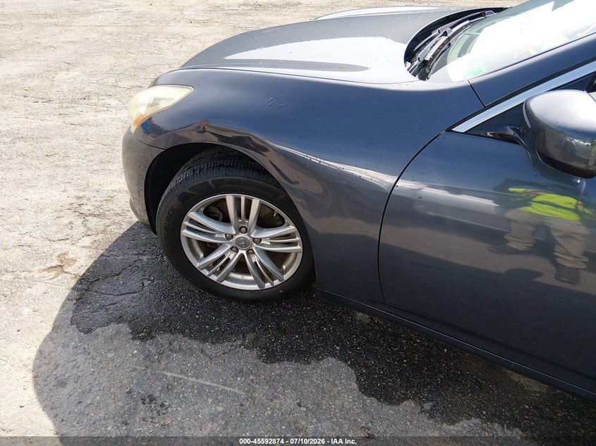 2012 Infiniti G37X VIN: JN1CV6AR8CM970581 Lot: 45592874