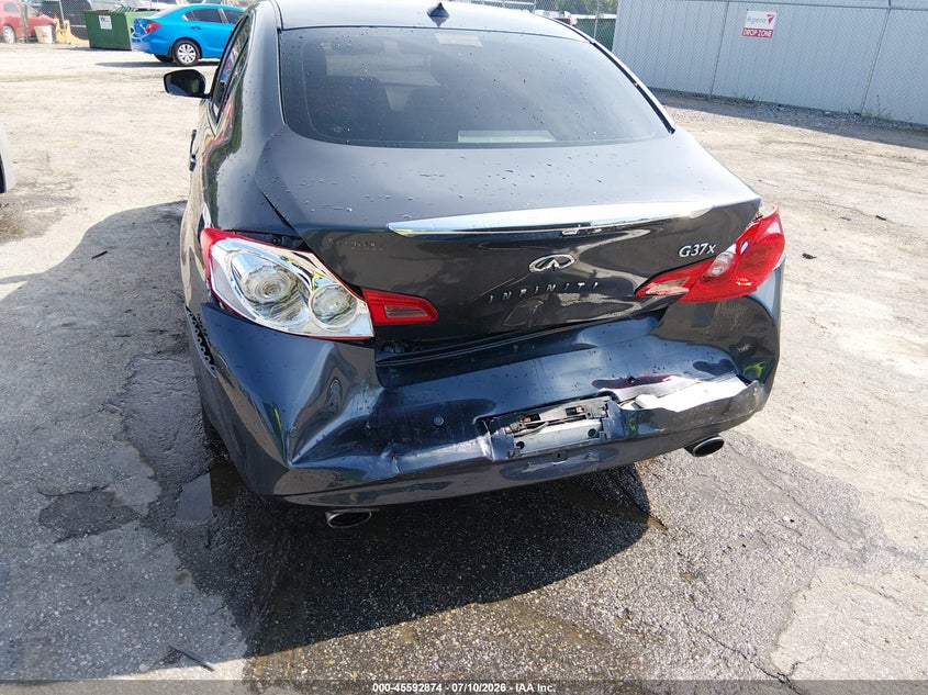 2012 Infiniti G37X VIN: JN1CV6AR8CM970581 Lot: 45592874