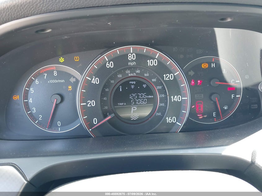 2016 HONDA ACCORD auction photo 7