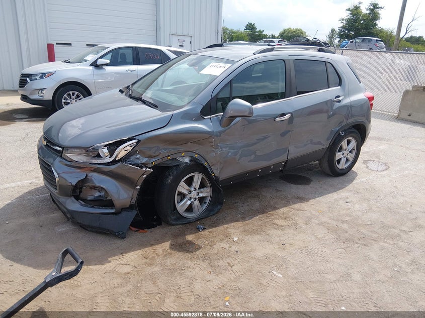 2019 Chevrolet Trax, Удар спереди, IAAI, VIN KL7CJLSB3KB823925 — фото 2