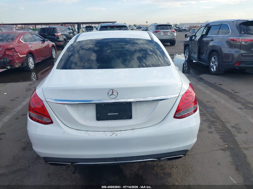 2016 Mercedes-Benz C 300 4Matic VIN: 55SWF4KB3GU135174 Lot: 45592883