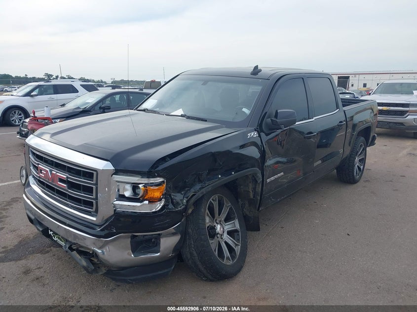 2015 GMC Sierra, Left Front, IAAI, VIN 3GTU2UEC0FG117300 — photo 2