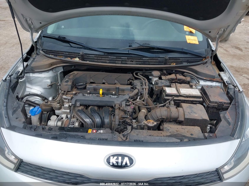 2020 Kia Rio Lx VIN: 3KPA24AD7LE354035 Lot: 45592922