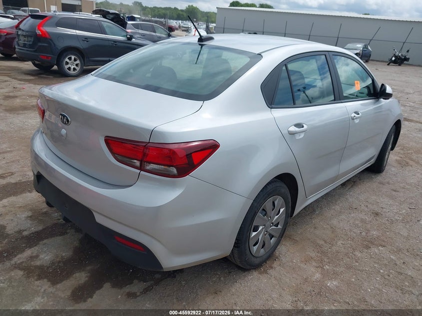 Vin: 3kpa24ad7le354035, lot: 46091299, kia rio lx 20204