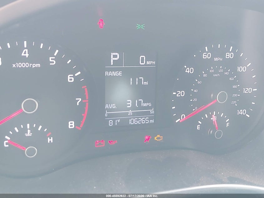 2020 Kia Rio Lx VIN: 3KPA24AD7LE354035 Lot: 45592922
