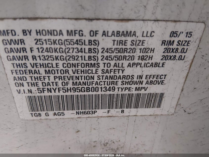 AtlanticExpress - Honda Pilot