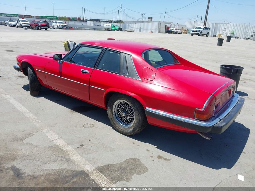 1989 JAGUAR XJS auction photo 3