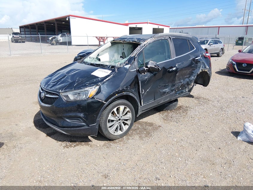 Vin: kl4cjasb8kb788171, lot: 46091336, buick encore fwd preferred 20192