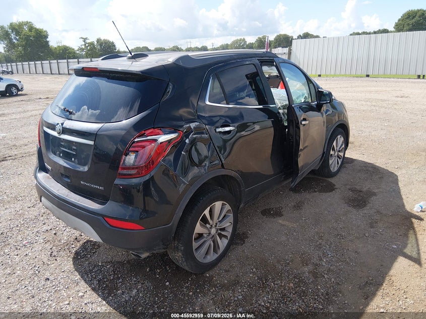 Vin: kl4cjasb8kb788171, lot: 46091336, buick encore fwd preferred 20194