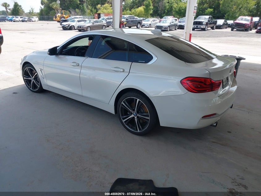Vin: wba4j7c56jbh13778, lot: 46091347, bmw 440i gran coupe xdrive 20183