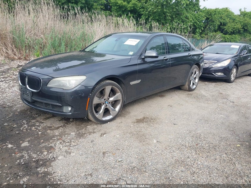 2009 BMW 750LI auction photo 2