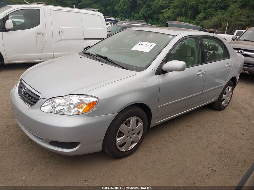 2007 Toyota Corolla, Удар сзади, IAAI, VIN 2T1BR32E97C753857 — фото 2