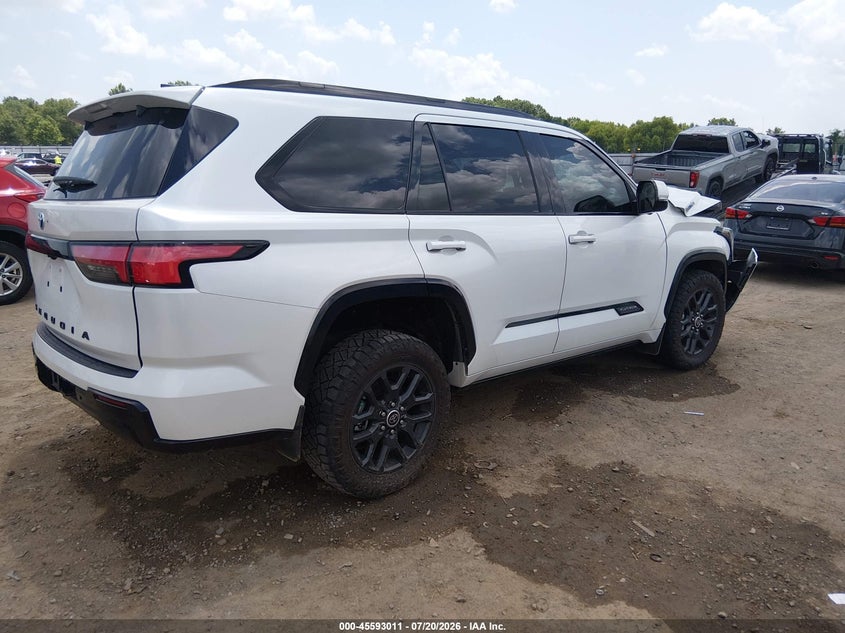 Vin: 7svaaaba4px018280, lot: 46091388, toyota sequoia platinum 20234