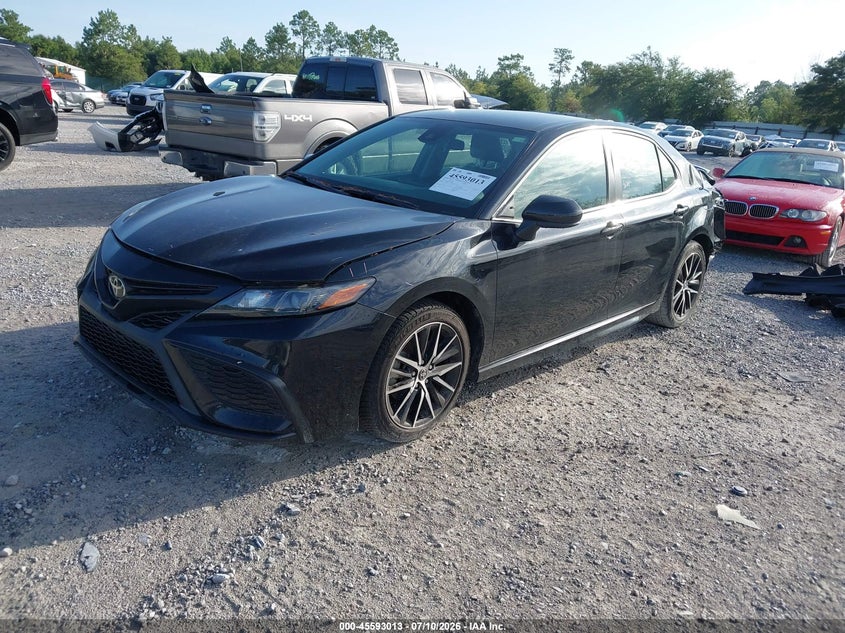 2021 Toyota Camry Se, Удар сзади, IAAI, VIN 4T1G11AK5MU594161 — фото 2