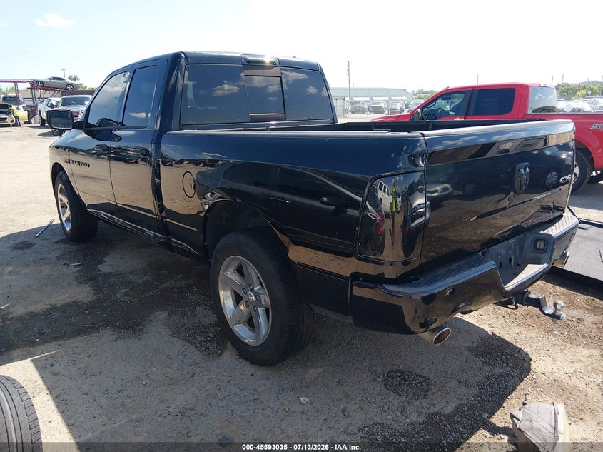 Vin: 1c6rd7htxcs213380, lot: 46091412, ram 1500 sport 20123