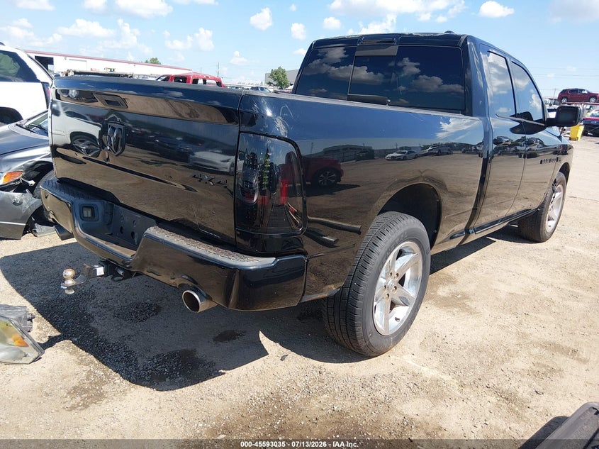 Vin: 1c6rd7htxcs213380, lot: 46091412, ram 1500 sport 20124