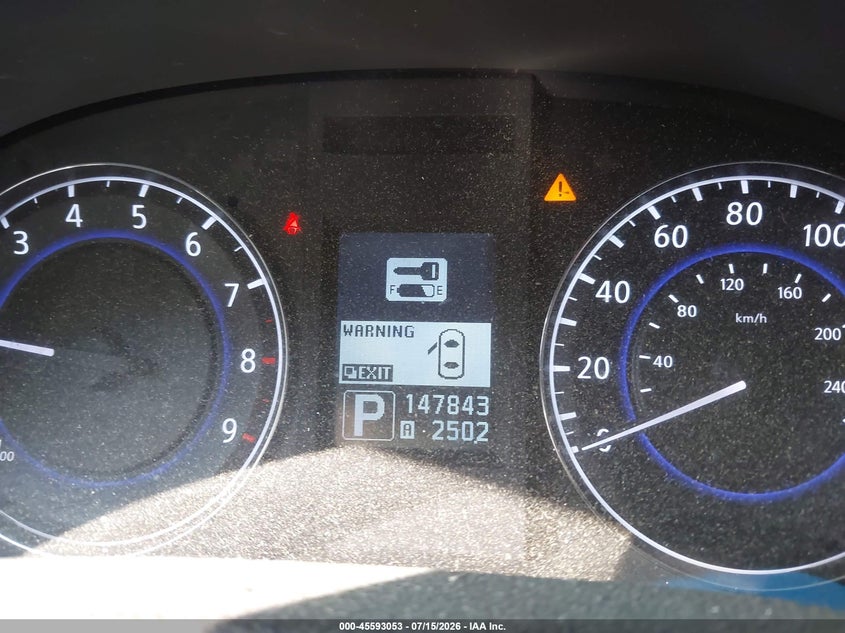 2013 Infiniti G37X VIN: JN1CV6EL4DM950206 Lot: 45593053