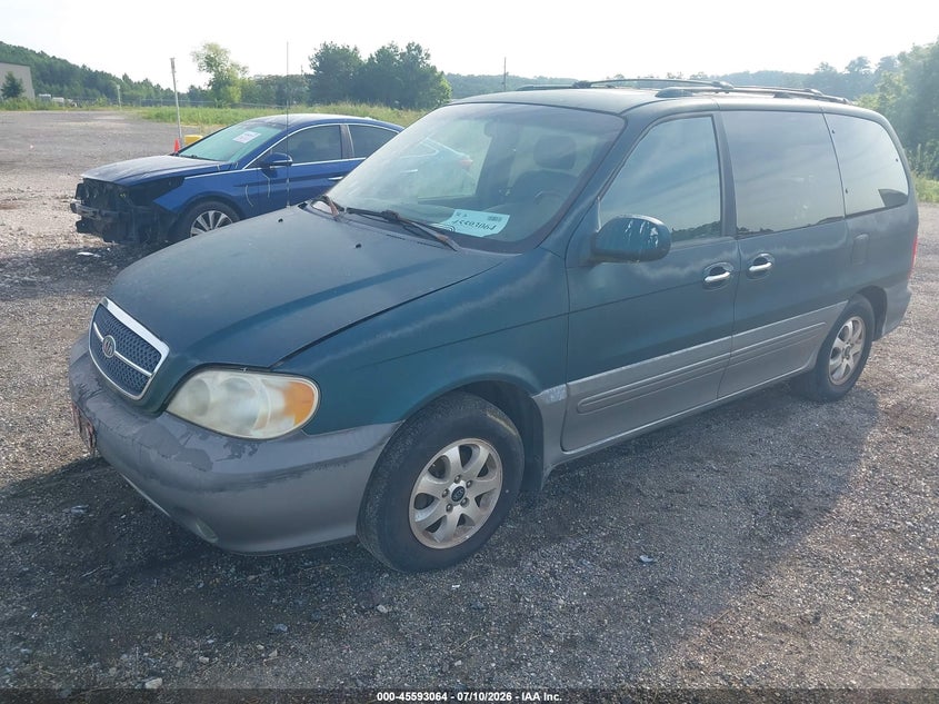2004 Kia Sedona, Normal Wear & Tear, IAAI, VIN KNDUP131446597289 — photo 2