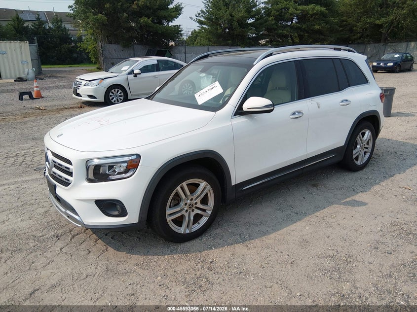 2021 MERCEDES-BENZ GLB 250 auction photo 2