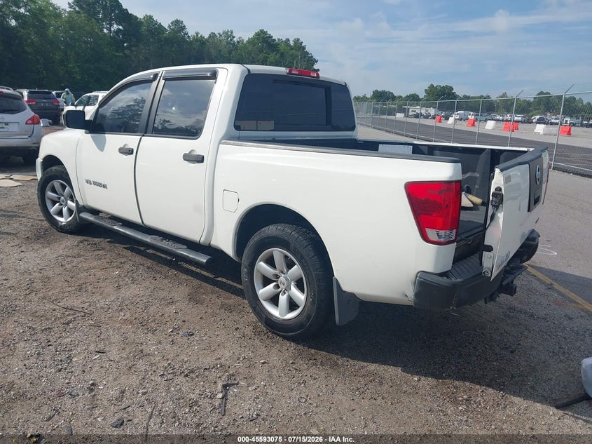 Vin: 1n6ba0ek8cn314452, lot: 46091452, nissan titan s 20123