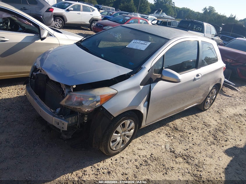 Vin: jtdjtud30dd564270, lot: 46091461, toyota yaris l 20132