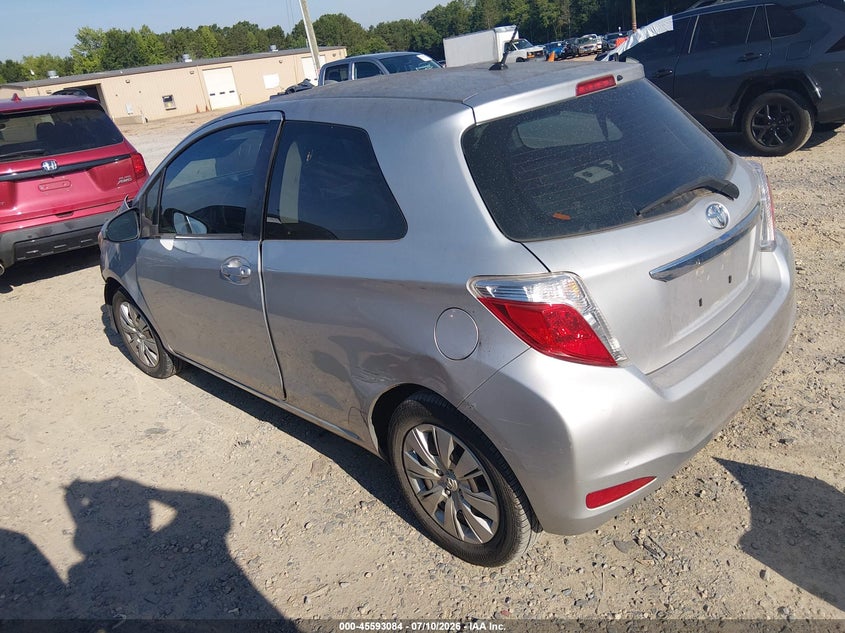 Vin: jtdjtud30dd564270, lot: 46091461, toyota yaris l 20133