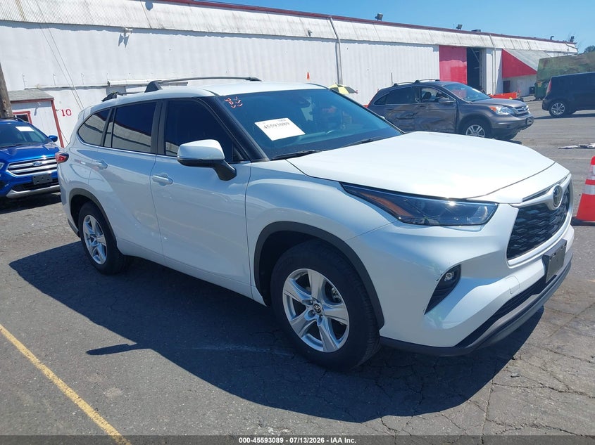Vin: 5tdkdrah4ps501468, lot: 46091466, toyota highlander le 2023 img_1