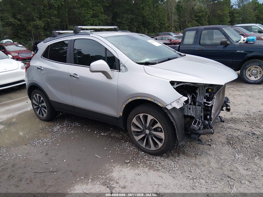 Vin: kl4cjasb8mb301571, lot: 46091473, buick encore fwd preferred 20211